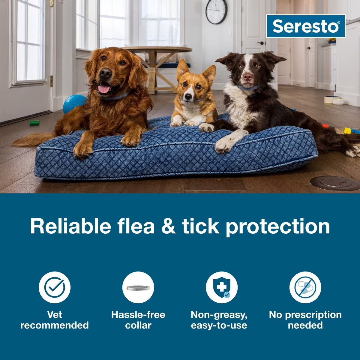 Seresto Flea & Tick Collar for Dogs